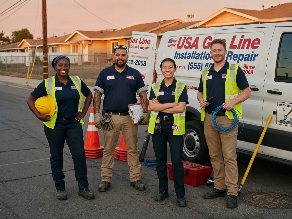 Gas Line Installation company in Bankston, AL